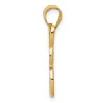 10k Filigree Butterfly Pendant - Image 2