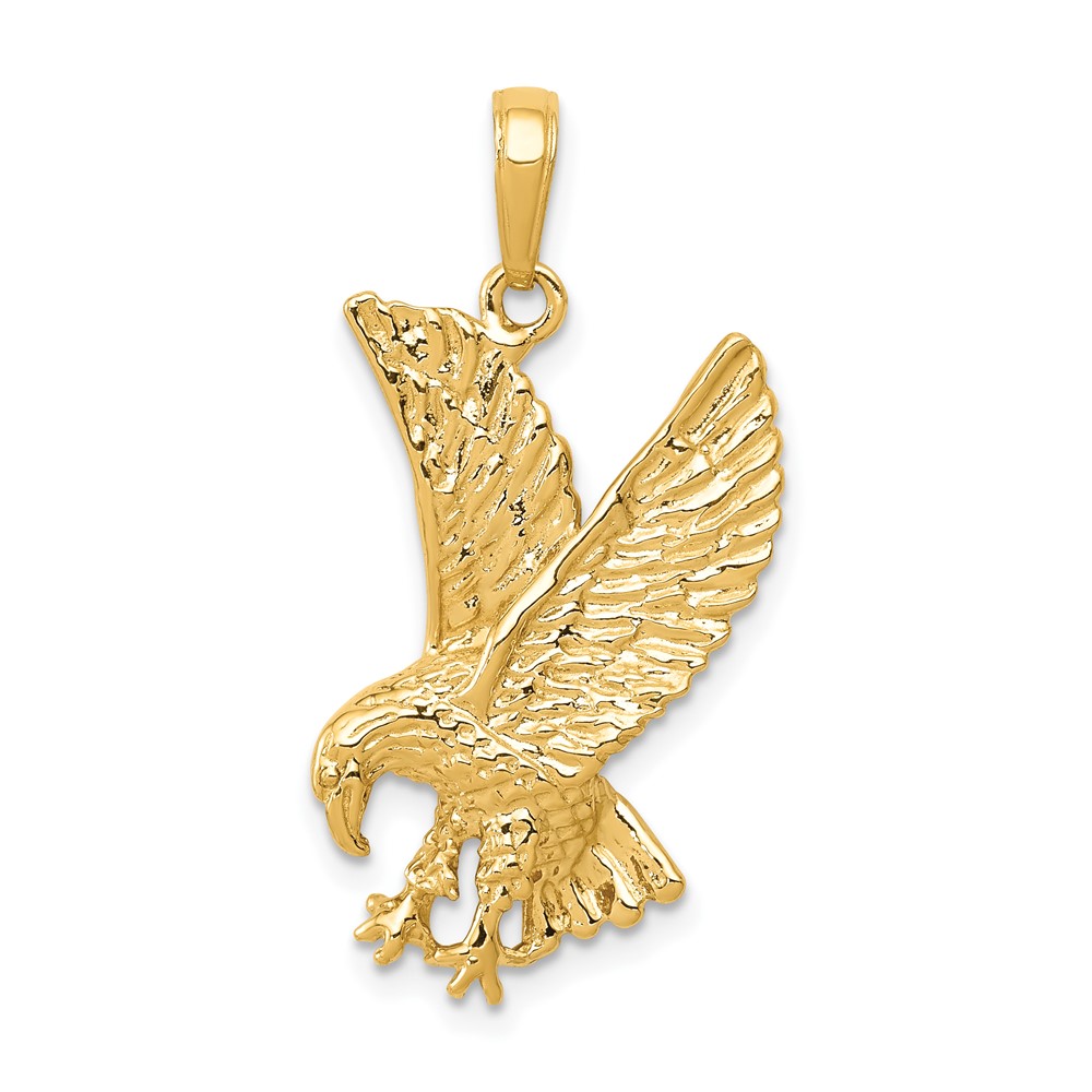 10K4853.jpg 10k Eagle Charm - Image 1