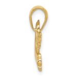 10k Polished Dove Charm - Image 2