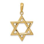10K Star of David Pendant
