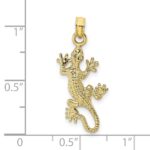 10k Lizard Charm - Image 3