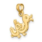 10K 3-D Two Ducks Charm - Image 5