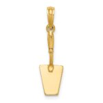 10K 3-D Concrete  Tool Spatula Charm