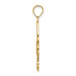 10k Fleur De Lis Pendant - Image 2