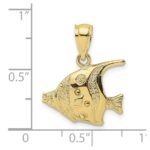 10k Polished Fish Charm - Image 3