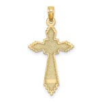 10K Fancy D/C Cross Charm - Image 4