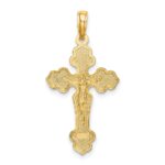 10K D/C Crucifix W /Fancy Tips Charm - Image 4