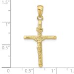 10k Crucifix Pendant - Image 3