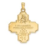 10k Four-Way Medal Pendant - Image 4