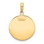10k Saint Christopher Medal Pendant - Image 4