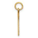 10ky Casted Medium Diamond-cut Number 7 Charm - Image 2