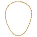 10k Fancy Link Necklace - Image 5