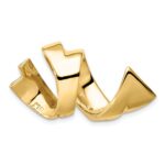 10K Fits up to 8mm Regular, 10mm Fancy Reversible Omega Slide - Image 3