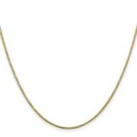 10k 1.1mm Round Snake Chain - Image 2