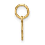 10KY Upper case Letter B Initial Charm - Image 2