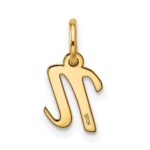 10k Small Script Initial N Charm - Image 3