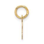 10k Small Script Initial V Charm - Image 2