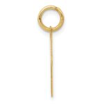 10K Small Fancy Script Initial J Charm - Image 2