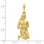 10k Virgo Zodiac Charm - Image 3