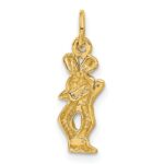 10k Gemini Zodiac Charm - Image 4
