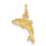 10k Dolphin Pendant - Image 4