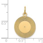14k Record Album Charm - Image 4