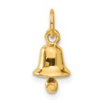 14k 3-D Wedding Bell Charm - Image 3