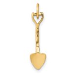 14k 3-D Spade Charm - Image 3