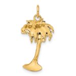 14k Palm Tree Charm - Image 3