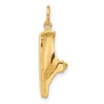 14k Jogging Shoe Charm - Image 3