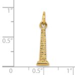 14K 3-D Washington Monument Charm - Image 3