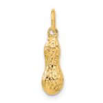 14k 3-D Peanut Charm - Image 3