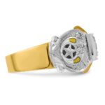 IBGoodman 10k Two-tone Men's Polished and Textured with Multi-color Enamel and Diamond Knights Templar Masonic Shriner's Ring - Image 7