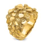 14k IBGoodman Men's Nugget Ring - Image 6