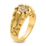 IBGoodman 14k 1/4 carat Lab Grown Diamond VS/SI+ G+ Complete Men's Cluster Nugget Ring - Image 6