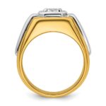 IBGoodman 14k Two-tone Polished Men's Ring Mounting - Image 2