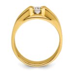 14k IBGoodman Men's 1/2 carat Diamond Complete Ring - Image 2