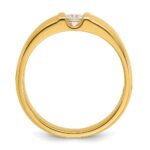 14k IBGoodman Men's 1/4 carat Diamond Complete Ring - Image 2