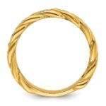 14k IBGoodman Men's Link Design Diamond Ring Mounting - Image 2
