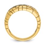 IBGoodman 14k 1 carat Lab Grown Diamond VS/SI+ G+ Complete Men's Nugget Ring - Image 2