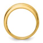 14k Yellow Gold IBGoodman Men's Polished Ring Mounting - Image 2