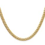 14k 5.25mm Semi-Solid Miami Cuban Chain - Image 2