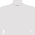 14K .95mm Box with Lobster Clasp Chain - Image 4