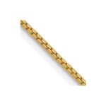 14K 1.05mm Box with Lobster Clasp Chain