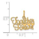 14K TOGETHER FOREVER Charm - Image 4