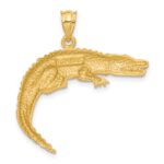 14k Alligator Pendant - Image 3