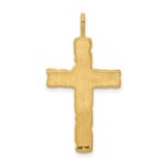 14k Nugget Cross Pendant - Image 4