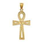 14k Ankh Cross Charm - Image 4