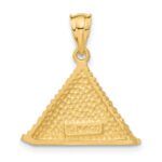 14k Pyramid Charm - Image 3