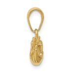14K Solid Polished 3-D Gondola Pendant - Image 2